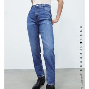 Zara mom jeans